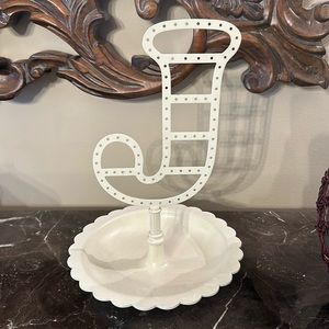 “J” Jewelry Holder